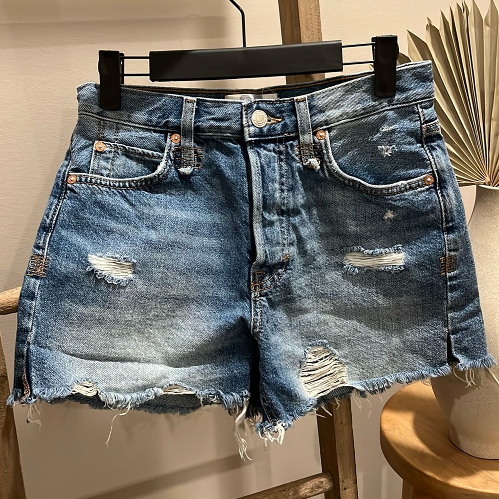 Free People High Waisted Shorts